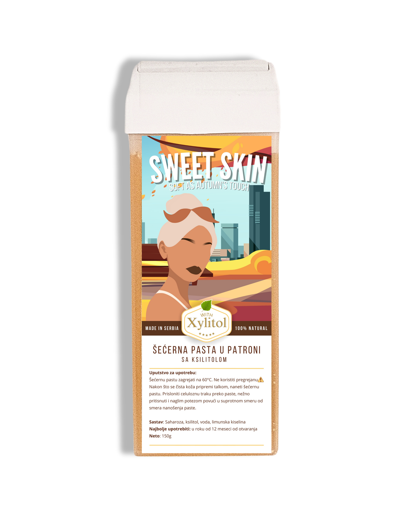 Šećerna pasta sa ksilitolom u patroni 150g